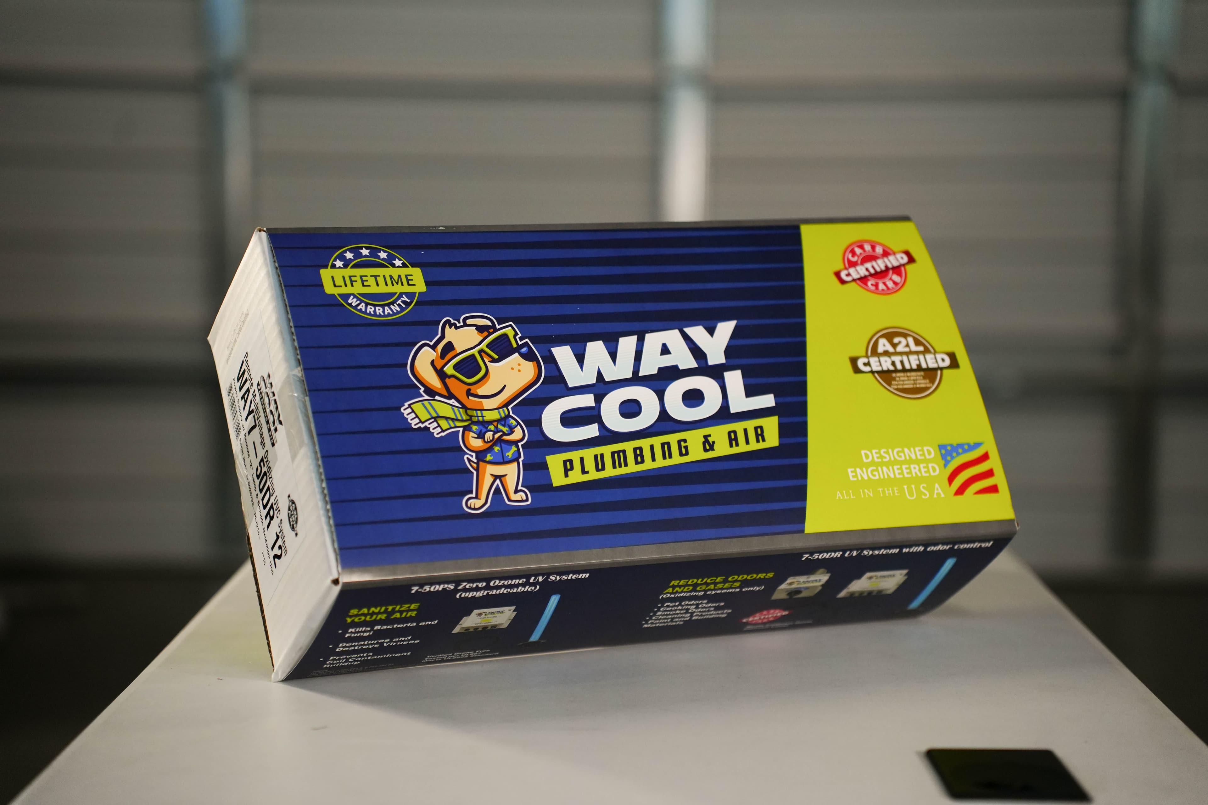Way Cool Germicidal UVC Air Purifier light