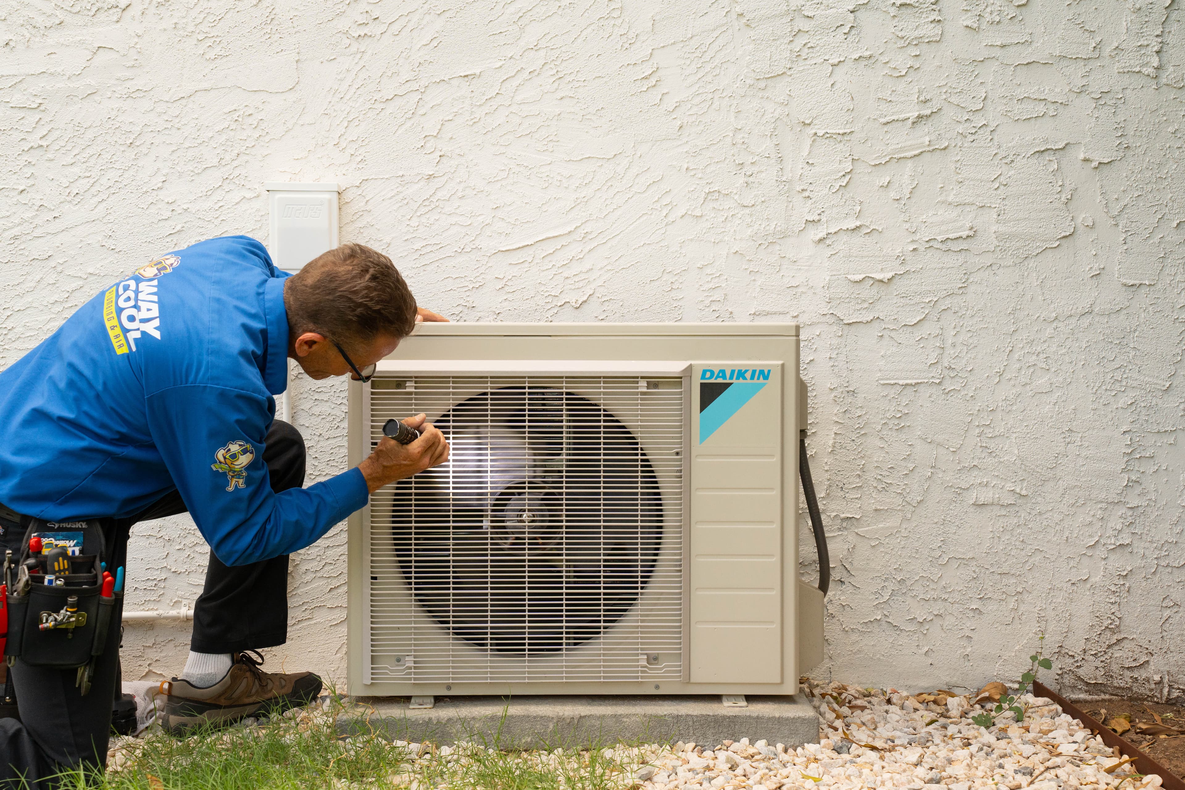 Mini-split filter and coil maintenance