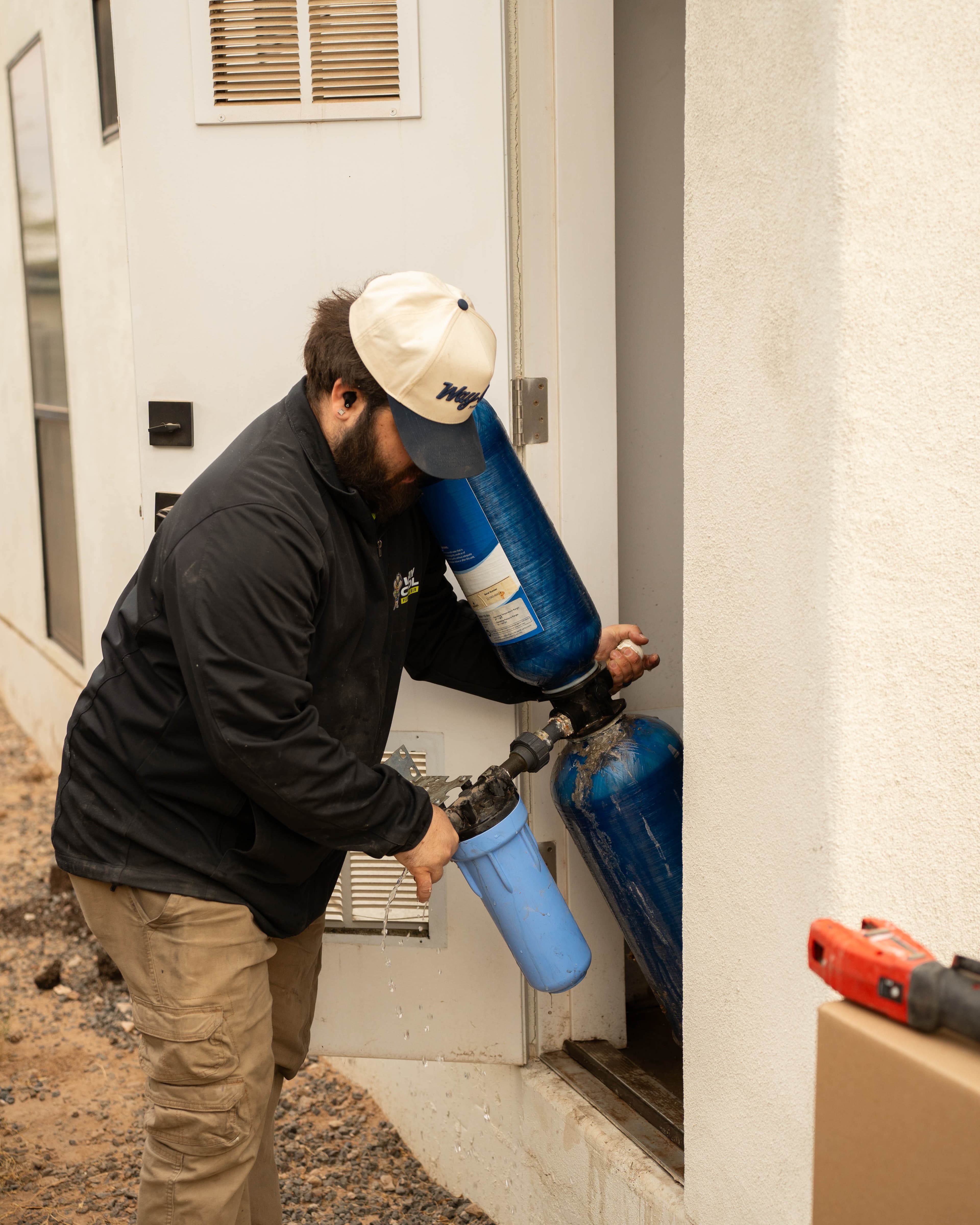 Way Cool plumber on a Phoenix service call